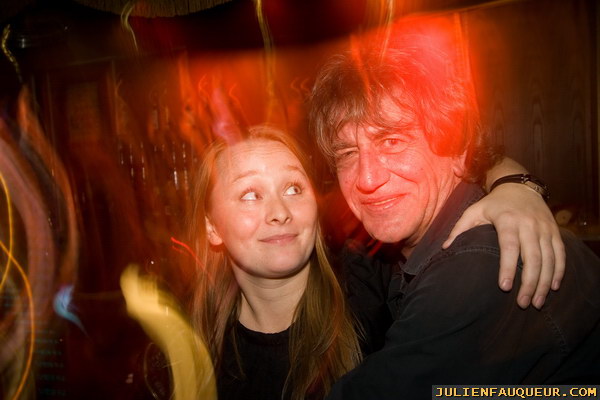Howard Marks visiting the Fez Club, Cambridge