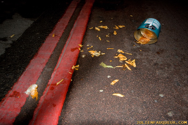 london streets by night