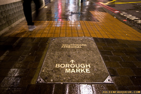london streets by night