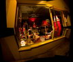 london streets by night - panorama