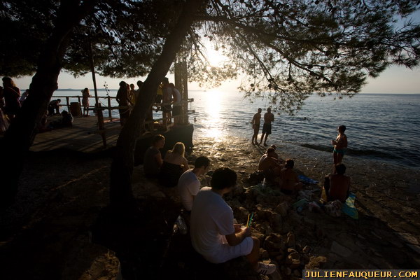 croatia. electric elephant festival. petrcane. 