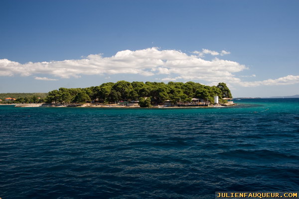 croatia. electric elephant festival. boat party. petrcane. 