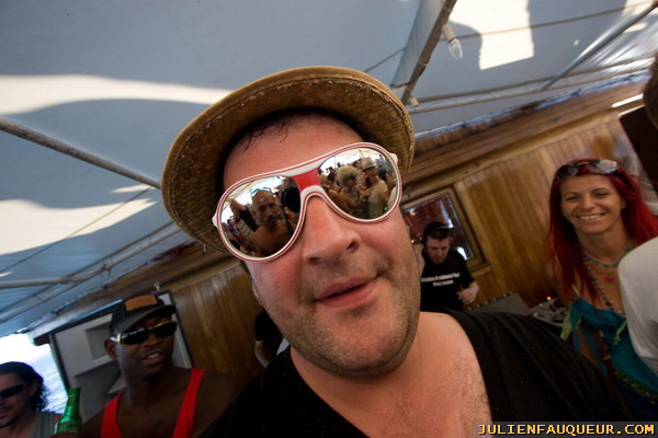 croatia. electric elephant festival. boat party. petrcane. 