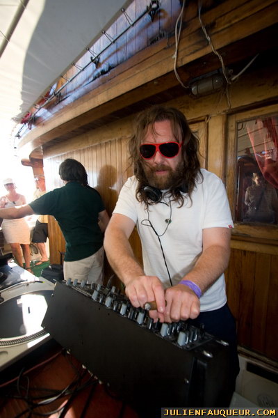 croatia. electric elephant festival. boat party. petrcane. 