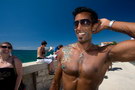 croatia. electric elephant festival. boat party. petrcane. 