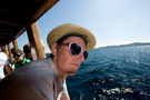croatia. electric elephant festival. boat party. petrcane. 