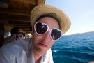 croatia. electric elephant festival. boat party. petrcane. 