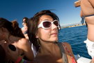 croatia. electric elephant festival. boat party. petrcane. 