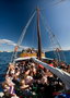 croatia. electric elephant festival. boat party. petrcane. 