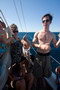 croatia. electric elephant festival. boat party. petrcane. 