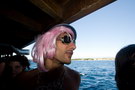 croatia. electric elephant festival. boat party. petrcane. 