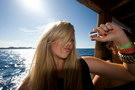 croatia. electric elephant festival. boat party. petrcane. 