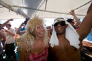 croatia. electric elephant festival. boat party. petrcane. 