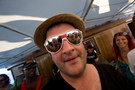 croatia. electric elephant festival. boat party. petrcane. 