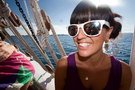 croatia. electric elephant festival. boat party. petrcane. 
