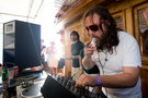 croatia. electric elephant festival. boat party. petrcane. 