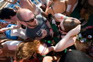 croatia. electric elephant festival. boat party. petrcane. 