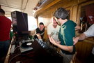croatia. electric elephant festival. boat party. petrcane. 