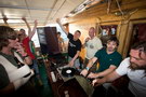 croatia. electric elephant festival. boat party. petrcane. 