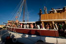 croatia. electric elephant festival. boat party. petrcane. 