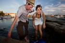 croatia. electric elephant festival. boat party. petrcane. 