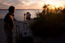 croatia. electric elephant festival. boat party. petrcane. 