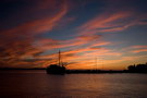 croatia. electric elephant festival. boat party. petrcane. 